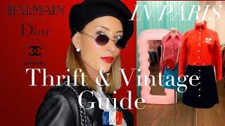 THRIFT shopping in PARIS 2023: the only GUIDE you need to WATCH to buy second hand and vintage!