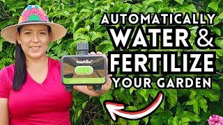 Never Hand Water Again! Automatically Water & Fertilize With A RainPoint Automatic Water Timer