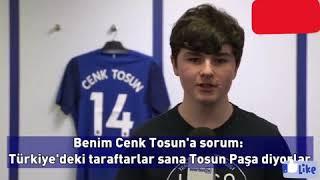 Everton taraftarı,Cenk tosun’a (Tosun Paşa) lakabının anlamını soruyor