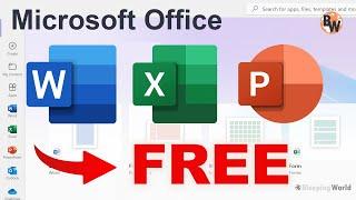 How to Use Microsoft Office For Free