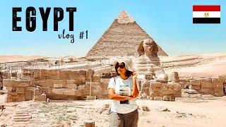 EGYPT TRAVEL VLOG | Exploring Cairo & the Great Pyramid of Giza with my Subscribers! Ep 1