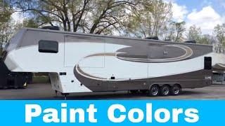 Luxe luxury 5th wheel - Paint Colors