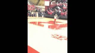 Rutgers Basketball National Anthem - Grace Lee Live at RAC