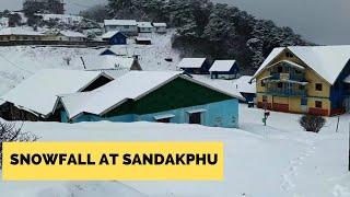 Snowfall at Sandakphu | Ashmita Trek and Tours | Fab 02,2023