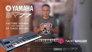 Yamaha SY77 - (O Melhor Teclado FM já Feito) factory sounds by Tiago Mallen #yamahasynths