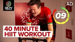 40 Minute HIIT Indoor Cycling Workout