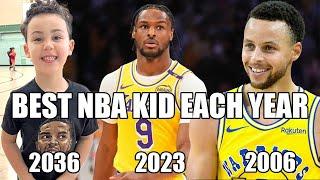 BEST NBA KID EACH YEAR! 1ST GRADE to NBA VETS!