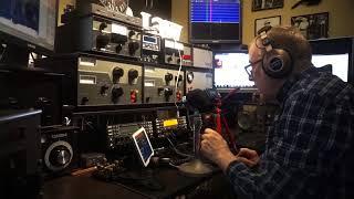 Ham Radio Basics--On The Air Series--Jim W6LG Hears G3VM In the UK Calling CQ 5200 Miles