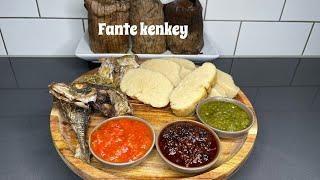 How To Make Fante Kenkey | Step By Step | Recipe | Detailed | Lovystouch |Sourdough dumplings