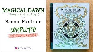 [Completed Coloring Book] Magical Dawn by Hanna Karlzon