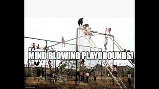 The Scariest and Wildest Playgrounds From the Past!