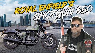 Aussiest Review of the Royal Enfield Shotgun 650 2024 Motorcycle