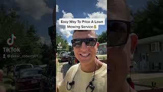 Easiest Way To Price Your Lawn Mowing Service | How To Charge