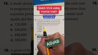 ASVAB Arithmetic Reasoning #15 explained