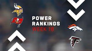 Week 18 Power Rankings!