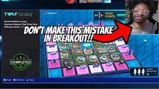 DON'T MAKE THIS MISTAKE IN BREAKOUT IN NBA2K25 MyTeam!!