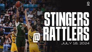 Edmonton Stingers at Saskatchewan Rattlers | Game Highlights | July 18, 2024