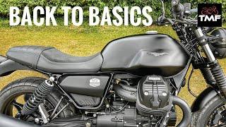 2022 Moto Guzzi V7 Stone Review 4K