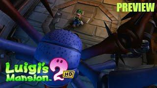 LUIGI'S Mansion 2 HD - Preview 2  - La Reine des araignées - Nintendo Switch