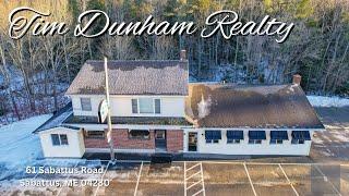 Tim Dunham Realty | Real Estate Listing in Sabattus Maine | Diner Restaurant Apartment for Sale