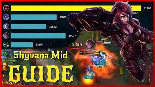 70,000 DAMAGE: Shyvana Mid Guide and Commentary #1