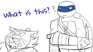 Leo has a strict Asian parent but Leon doesn’t | TMNT 2012 x ROTTMNT animatic