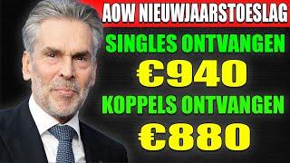 Nieuwjaarstoeslag AOW: alleenstaanden krijgen € 940, stellen krijgen € 880 Claim uw uitkering!