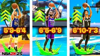 BEST JUMPSHOTS in NBA 2K25 for ALL BUILDS & 3PT RATINGS BEST JUMPSHOT SETTINGS & TIPS