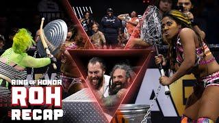 Athena defends against Abadon, STP gain members, Taven for Pure Title + much more | #ROH TV 10/31/24