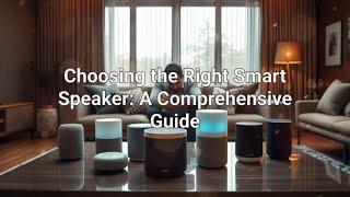 Choosing The Right Smart Speaker: A Comprehensive Guide