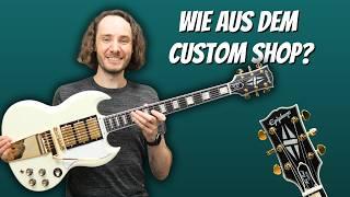 Wie gut ist die Epiphone 1963 Les Paul SG Custom inspired by Gibson Custom?