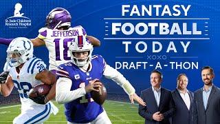 2022 DRAFT-A-THON: 4.5 HOURS OF FANTASY FOOTBALL ADVICE FOR ST. JUDE