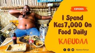 'I SPEND KSH.7000 DAILY ON FOOD ONLY.' - KABUDA TIK TOKER