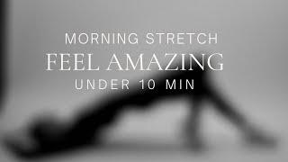 Yoga with Kiersten 10 Min Morning Yoga! Feel Amazing! (All Levels)