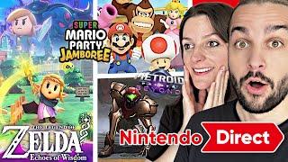 UN SUPER NINTENDO DIRECT : NOUVEAU MARIO PARTY, NOUVEAU ZELDA, METROID PRIME 4 !