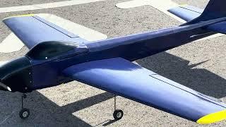 World Models Intruder 90R- Electric Conversion - Maiden Flight!