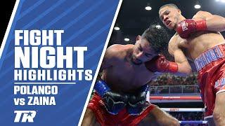 Rohan Polanco Gets A Knockdown In UD Vs Tarik Zaina | FIGHT HIGHLIGHTS