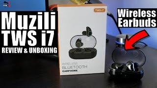 Muzili TWS i7 Wireless Earbuds REVIEW & Unboxing (English)