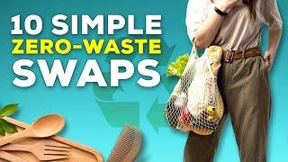 10 Simple Zero Waste Swaps for a Greener Home  | Eco-Friendly Tips