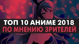 10 ЛУЧШИХ АНИМЕ 2018 ГОДА по мнению зрителей канала | ANCORD ТОПЧИК