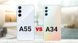 Samsung A55 vs Samsung A34