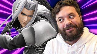 HANDS ON WITH SEPHIROTH in SMASH BROS ULTIMATE - FIRST EVER GAMEPLAY