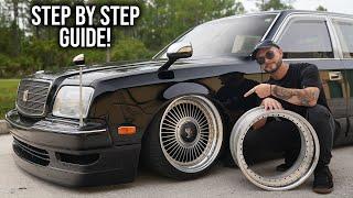How to Build 3 PIECE WHEELS!