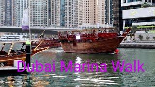 Walk through Dubai Marina #dubai #dubaimarina #dubailife #marina #marinawalk #dubaivlog