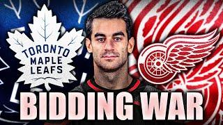 LEAFS & RED WINGS BIDDING WAR FOR MAX PACIORETTY: TORONTO & DETROIT NHL NEWS