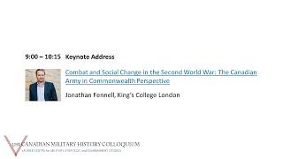 Jonathan Fennell | Combat and Social Change in the Second World War