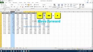 Shortcut Key to Move Between Selected Non-Adjacent  Cells in Excel