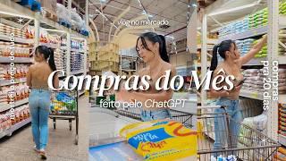 PRIMEIRA COMPRAS DO MÊS DE 2025  | Morando Sozinha Vlogs