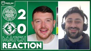 Kuhn injury update as Celtic go 16 clear | Celtic 2-0 Dundee United | Match Reaction