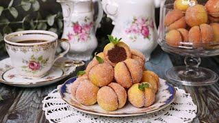 Peach cookies - Balkan recipe - juicy and soft cookies